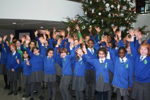 Christmas entertainment at Whittington Health